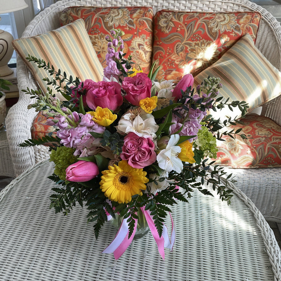 Spring Designer Choice Bouquet Wrapped