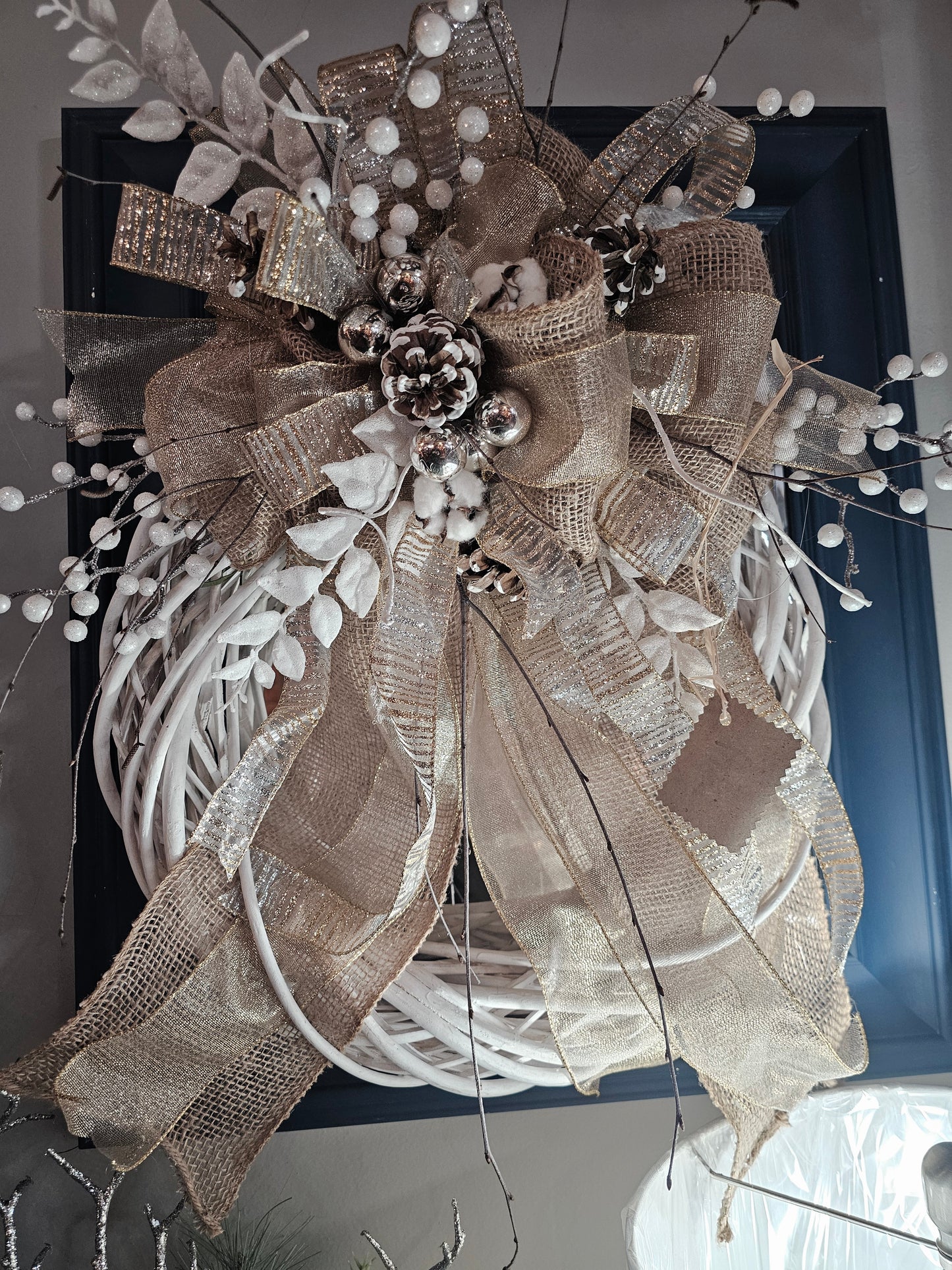 Birch Beauty Wreath (artificial)