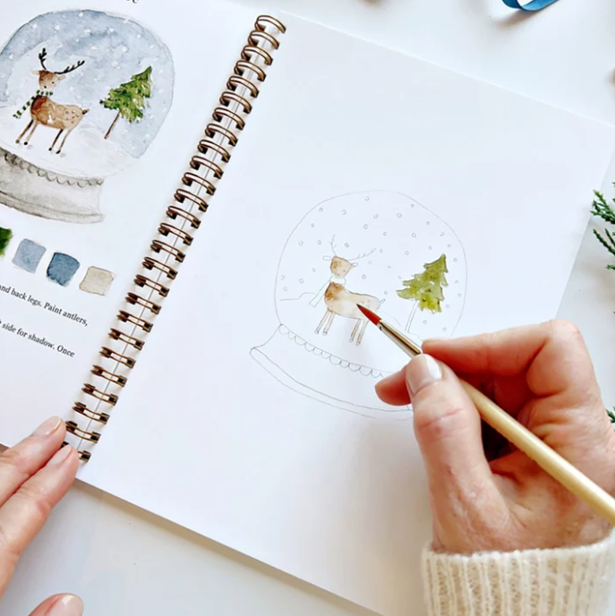 Emily Lex Studio Watercolor Workbook, Winter