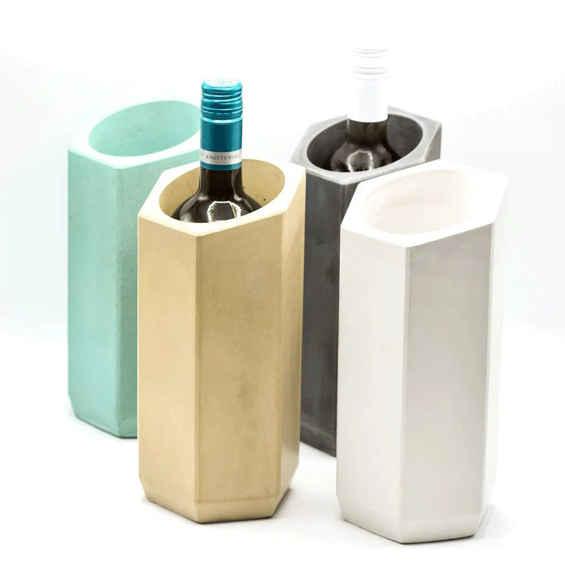 Handmade Concrete Wine Bottle Holder