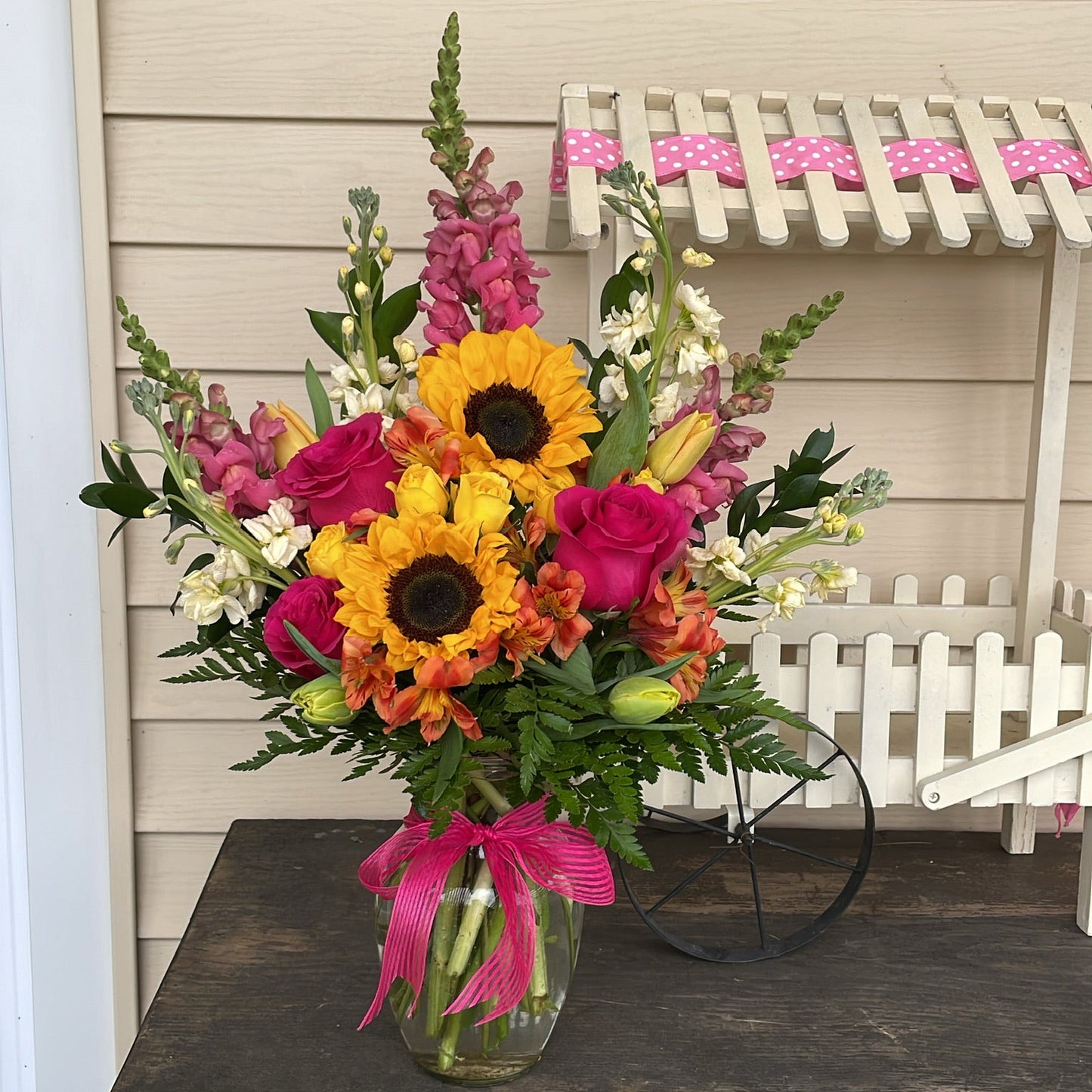 Spring Designer Choice Bouquet Wrapped