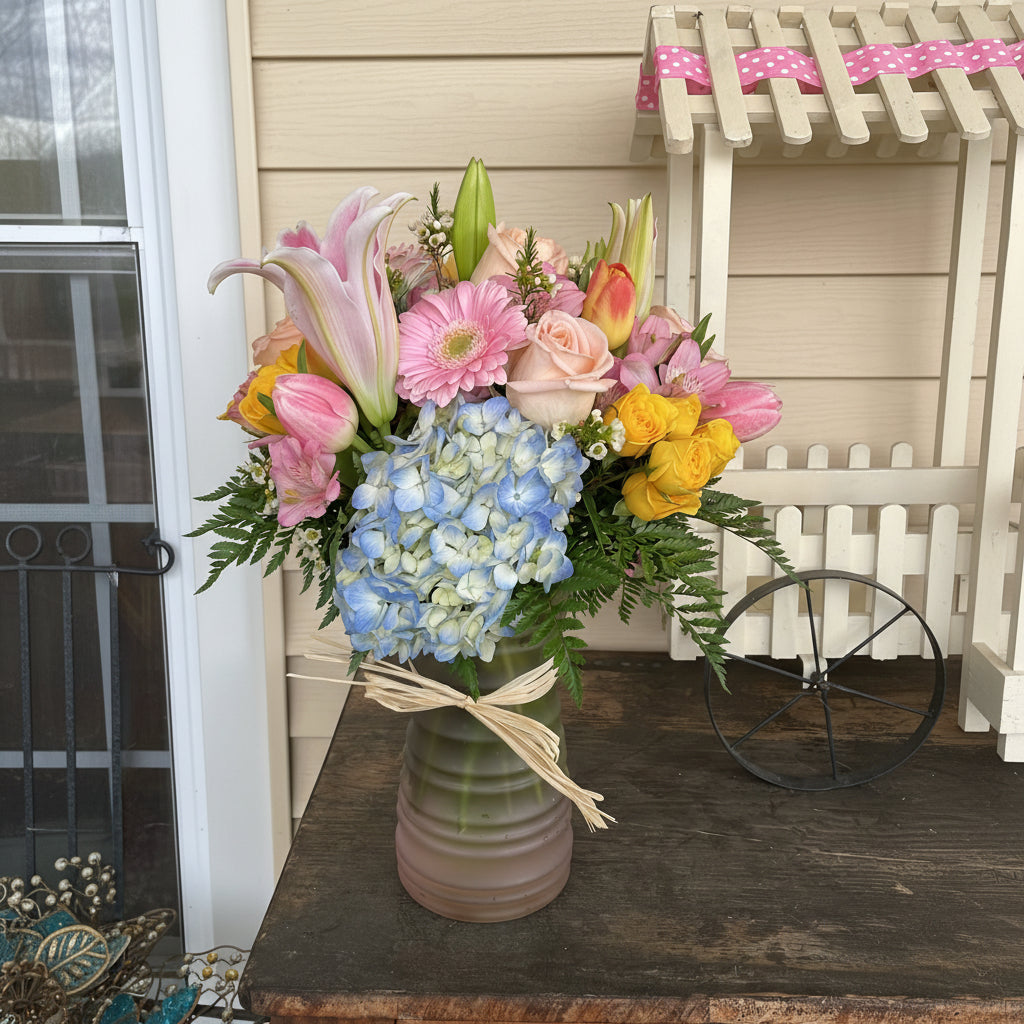 Spring Designer Choice Bouquet Wrapped