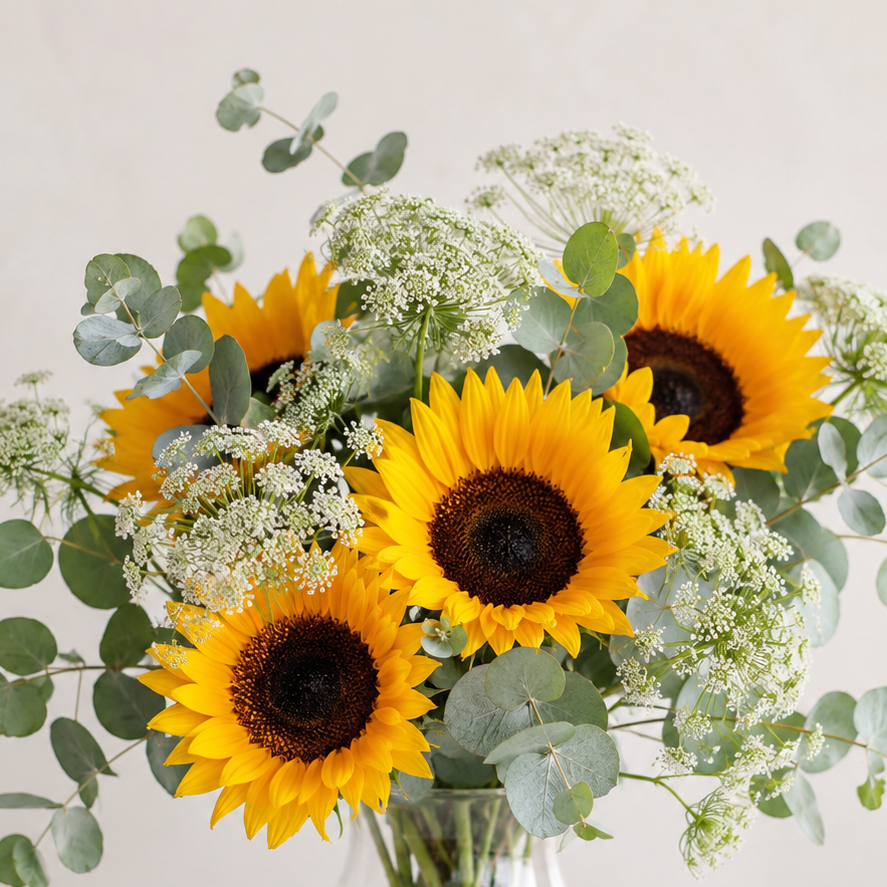 Sunny Days Bouquet Wrapped