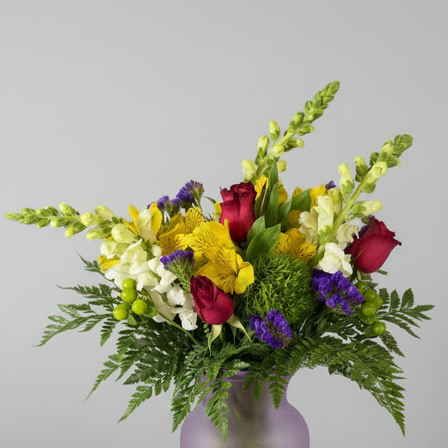 Plum & Honey Bouquet Wrapped