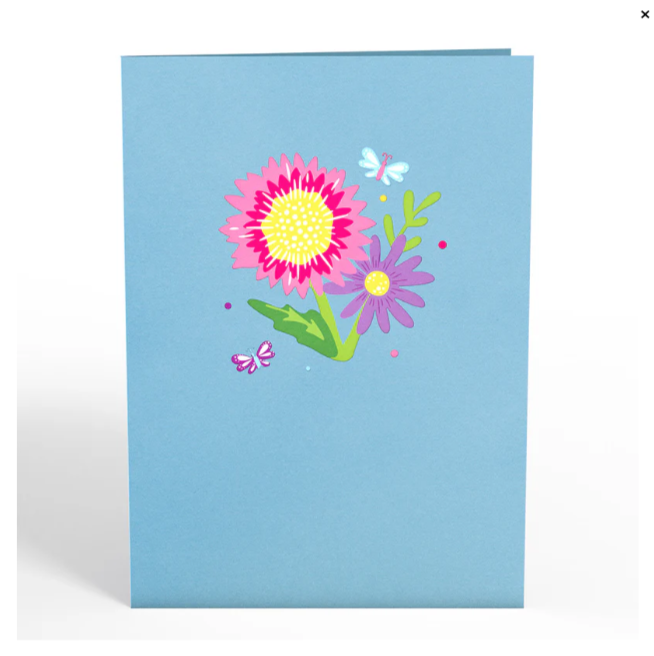 3D Greeting Card - Thinking of You - Single