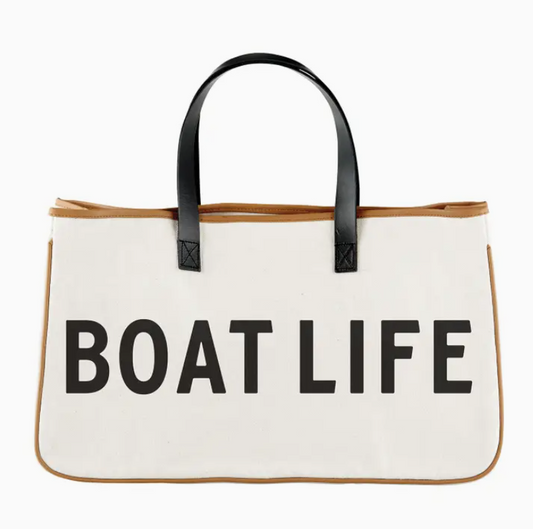 Canvas Tote - Boat Life