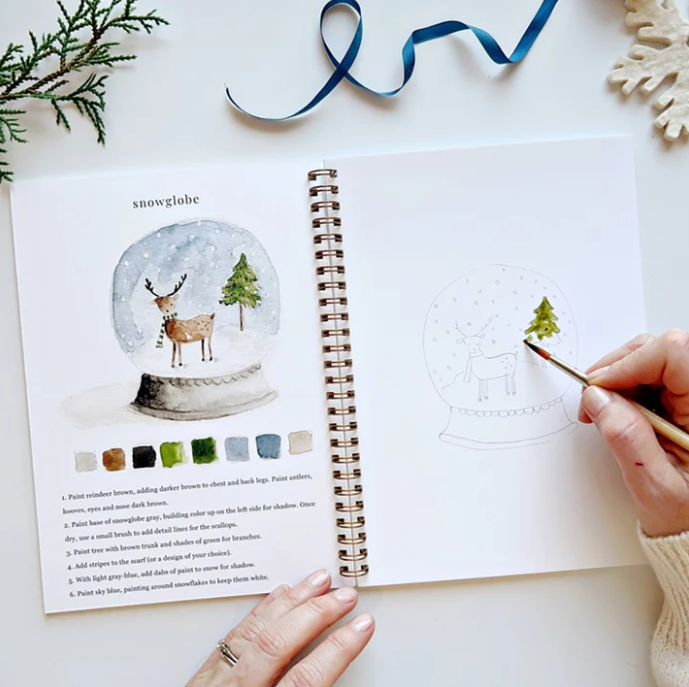 Emily Lex Studio Watercolor Workbook, Winter