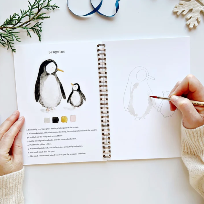 Emily Lex Studio Watercolor Workbook, Winter