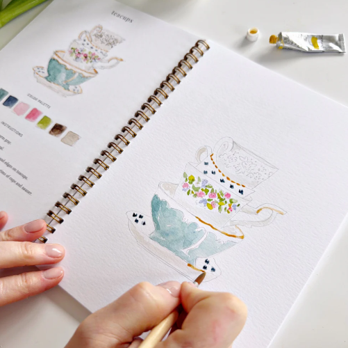 Emily Lex Studio Watercolor Workbook, Spring