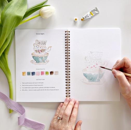 Emily Lex Studio Watercolor Workbook, Spring