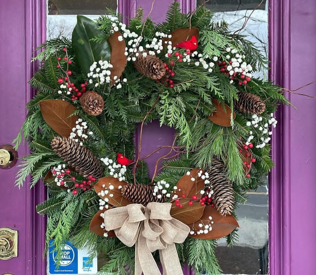 Handcrafted Holiday Wreath
