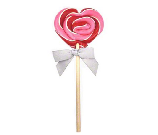 Heart Lollipop - Strawberry Shortcake Pop - 1 oz