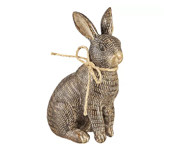Bronze Bunny Decor - Farmhouse
