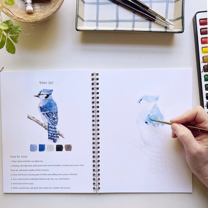 Emily Lex Studio Watercolor Workbook, Birds