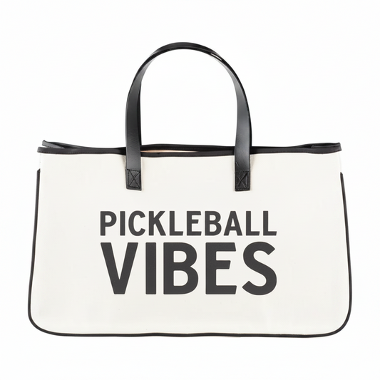Canvas Tote - Pickleball Vibes
