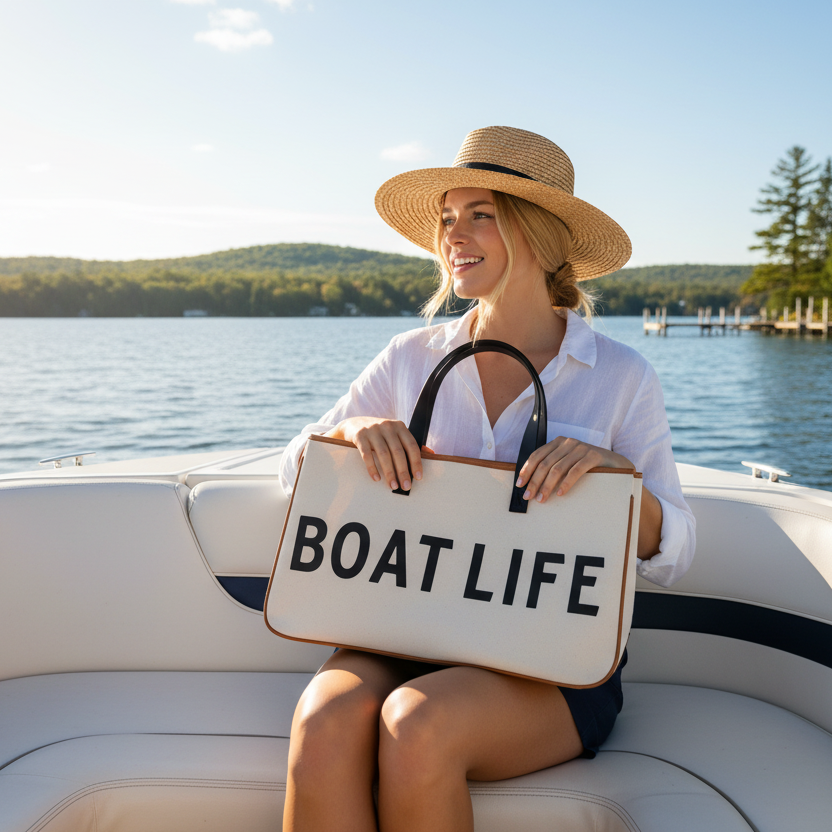 Canvas Tote - Boat Life