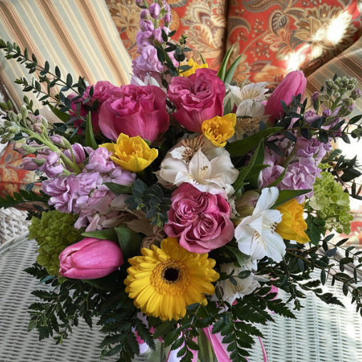 Mother's Day Bouquet Wrapped