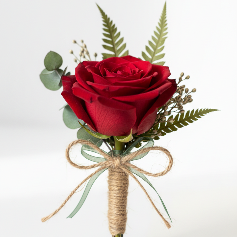 Rose Boutonniere
